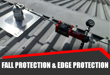 Fall Protection and Edge Protection Leeds Industrial Roofing - Leeds, Yorkshire